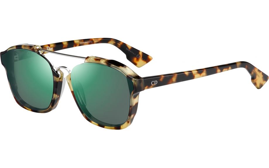 dior abstract sunglasses green