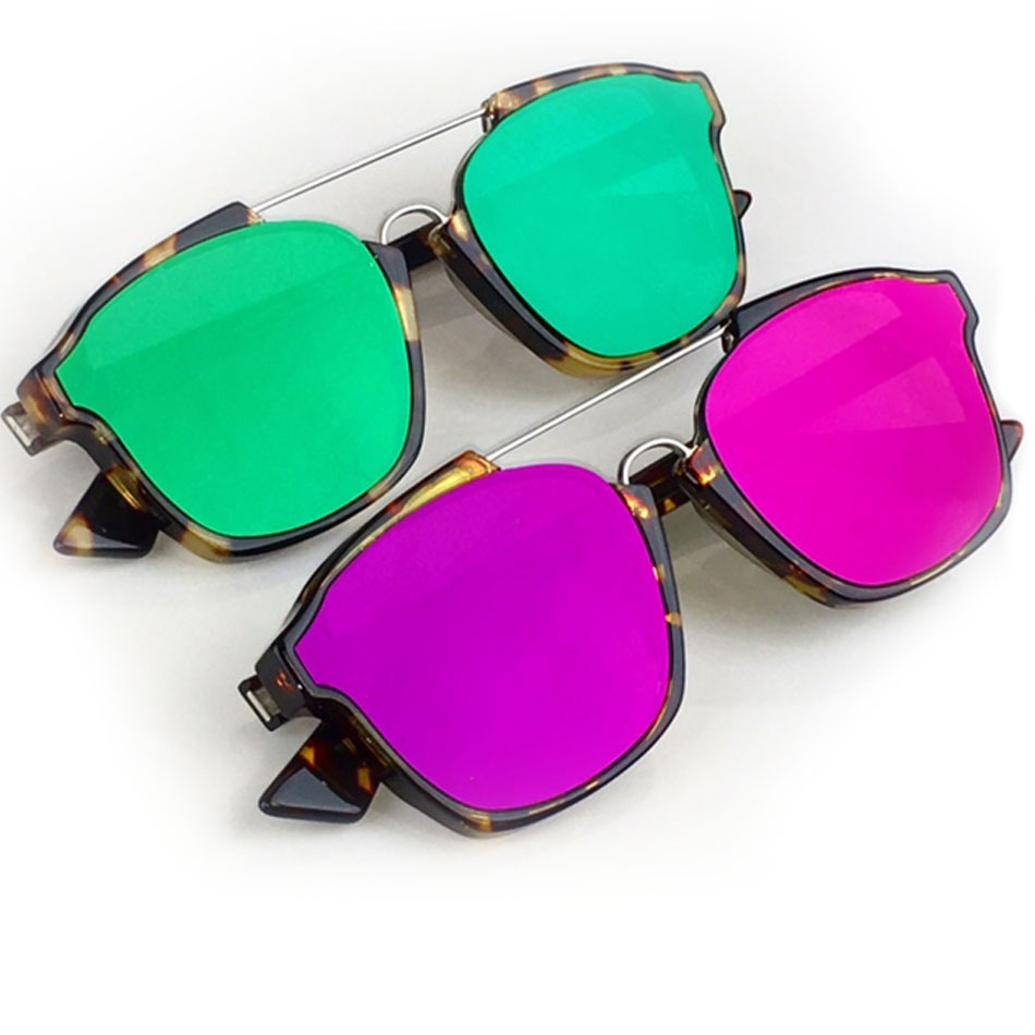 dior abstract sunglasses green